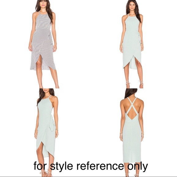 Faux Wrap Dress - Picture 7 of 7